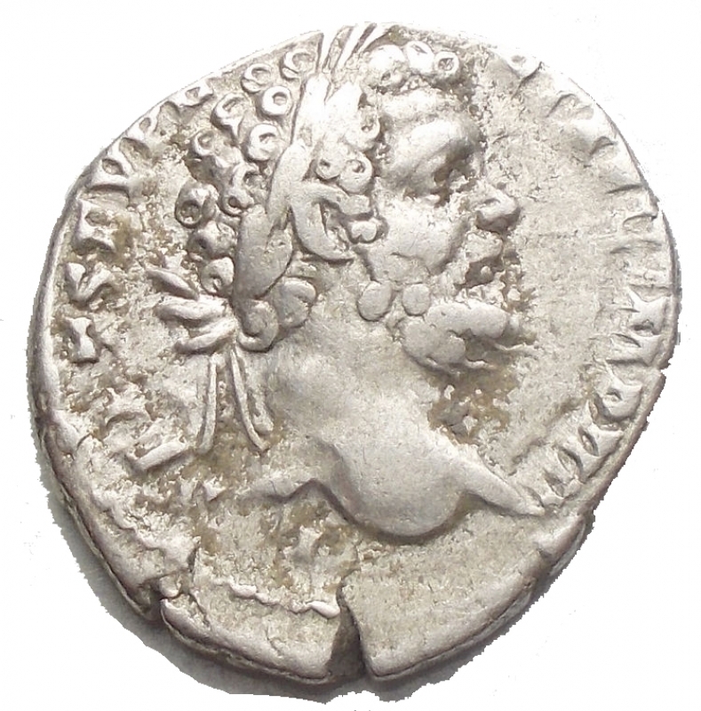 obverse: Impero Romano - Settimio Severo. 193-211. Denario Ar. r/ GENIVS PR gr 3,25. RIC 208a. BB
