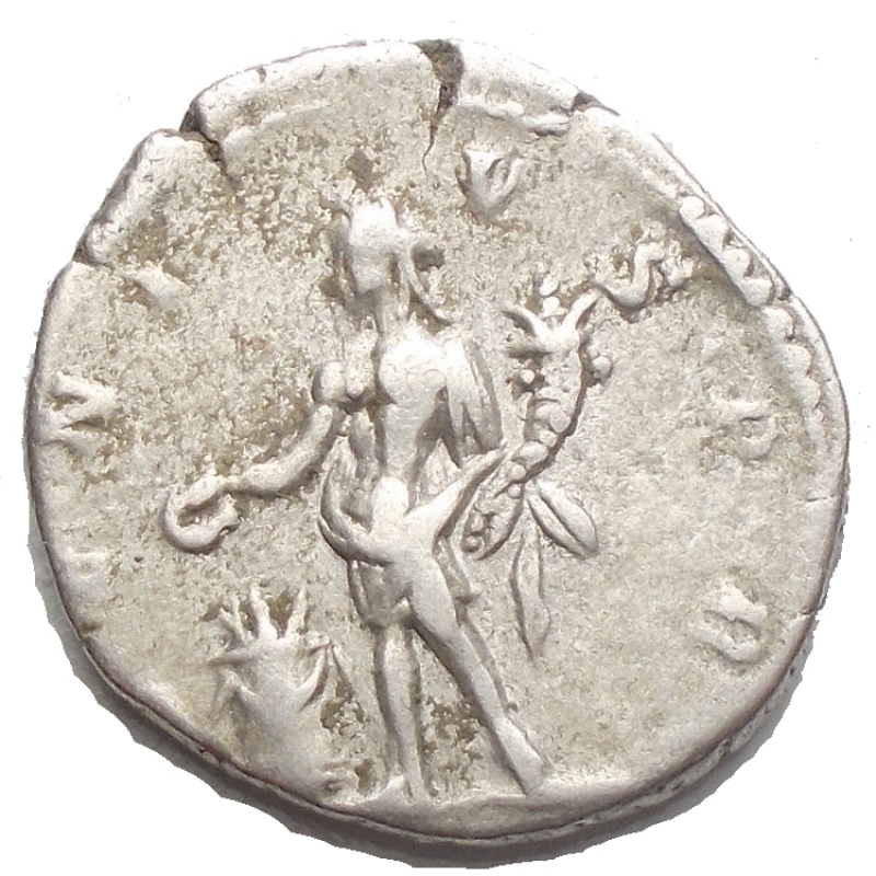 reverse: Impero Romano - Settimio Severo. 193-211. Denario Ar. r/ GENIVS PR gr 3,25. RIC 208a. BB
