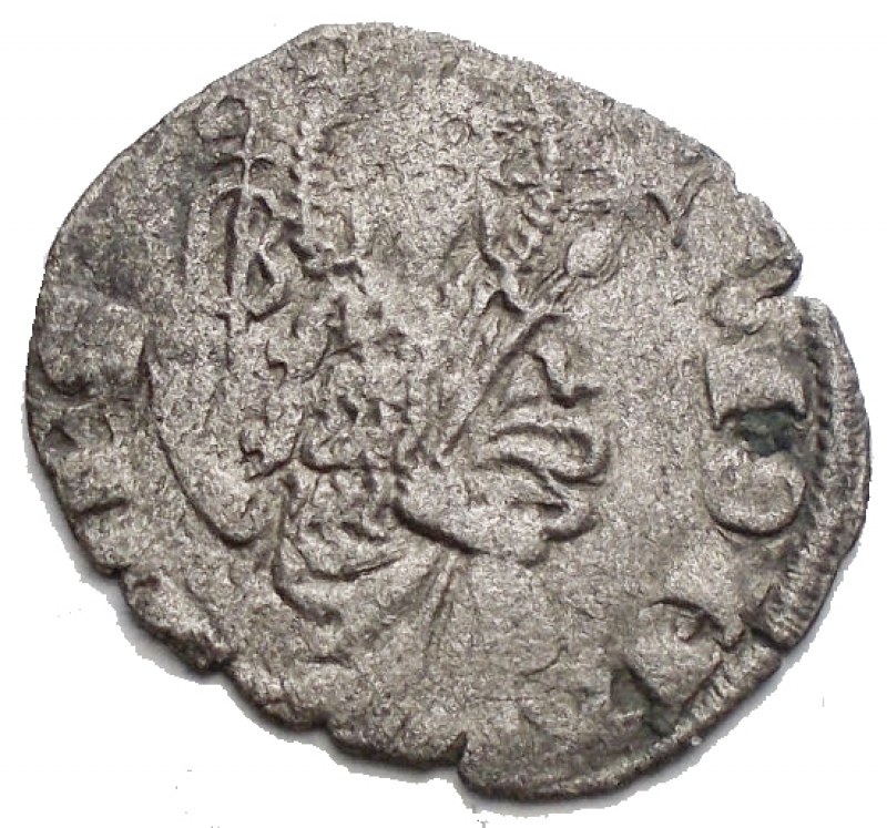 obverse: Zecche Italiane -Firenze.Repubblica.Quattrino III Serie. II Sem 1371 - II Sem 1377. gr 0,71. Lettera B attraversata da pastorale. MI. qBB