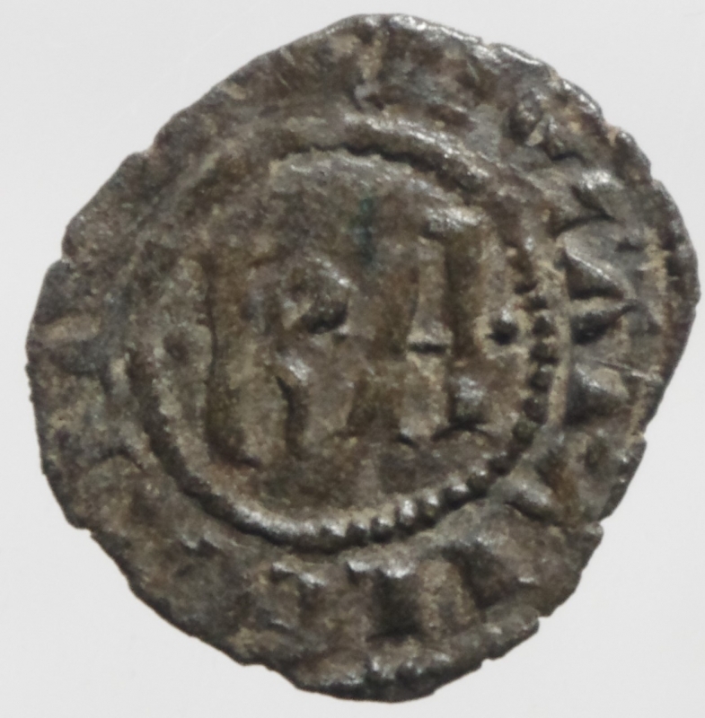reverse: Zecche Italiane .Messina. Carlo I d  Angi. 1266-1285. Denaro. MI. D/ KA. R/ Croce. Sp.37. Peso 0.75 gr. BB+.