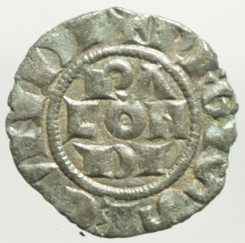 obverse: Zecche Italiane. Piacenza. Comune Corrado II. 1140-1313. Mezzano. Peso 0,67 gr. MIR 1108. BB.