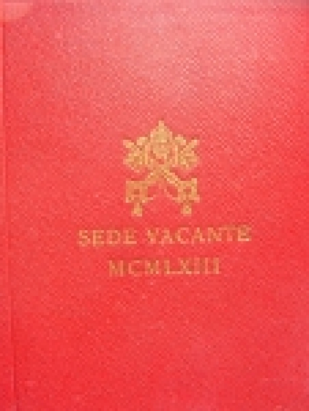 obverse: Zecche Italiane. Vaticano. Sede vacante 1963. 500 lire in confezione originale.