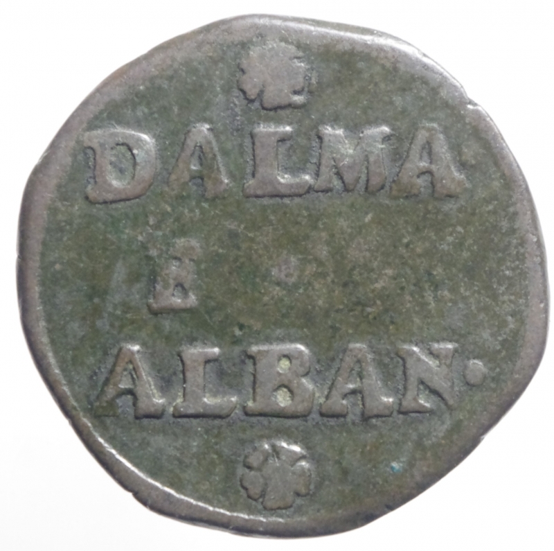 reverse: Zecche Italiane. Venezia. Gazzetta per Dalmazia e Albania. BB