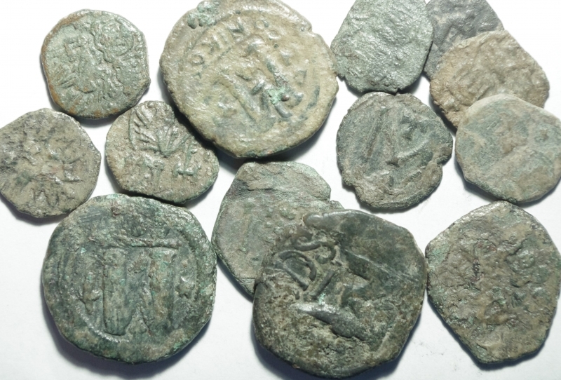 obverse: Lotti.Impero Bizantino.Lotto di 13 monete da studio.