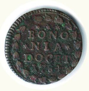 reverse: BOLOGNA - Pio VI (1775-1799) - Quattrino 1784.