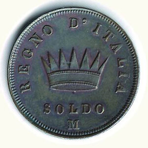 reverse: MILANO - Napoleone - Soldo 1812.