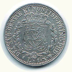 reverse: CARLO FELICE - Lira 1825 To.