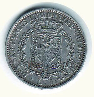 reverse: CARLO FELICE - Lira 1827 To.