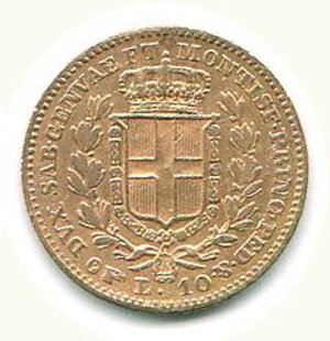 reverse: SAVOIA - Carlo Alberto 10 lire 1839
