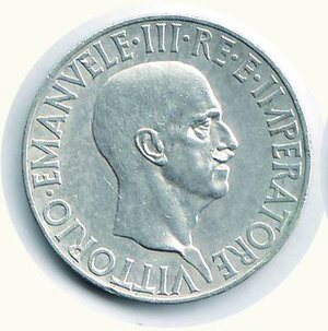 obverse: VITTORIO EMANUELE III - 10 Lire 1936 ‘Impero’.