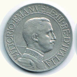 obverse: VITTORIO EMANUELE III - 2 Lire 1908.