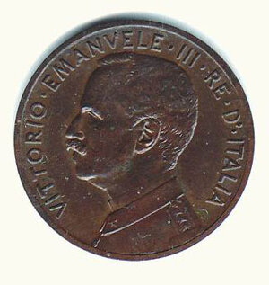 obverse: SAVOIA - Vittorio Emanuele III - 5 Cent. 1912.