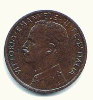 obverse: VITTORIO EMANUELE III - 1 Cent. 1911.