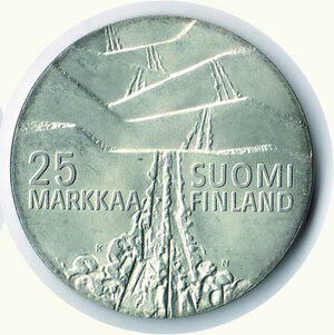 reverse: FINLANDIA - Campionati sci 1978 - 25 Markaa.