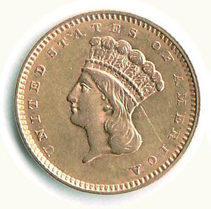 obverse: STATI UNITI - Dollaro 1857.