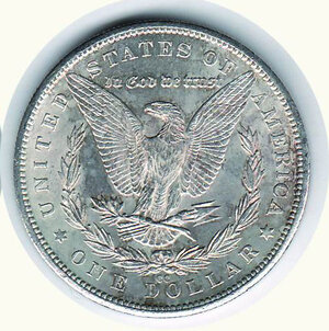 reverse: STATI UNITI - Dollaro Morgan 1884 - Zecca Carson City .