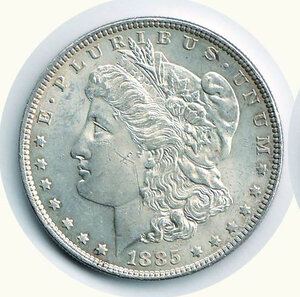 obverse: STATI UNITI - Dollaro Morgan 1885.
