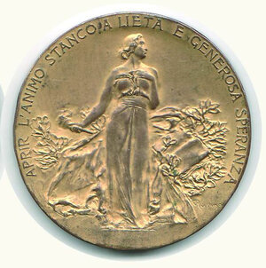 reverse: VINCENZO GIOBERTI 1901 Torino. Metallo dorato