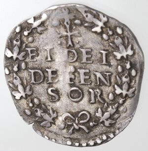 reverse: Napoli. Filippo II. 1554-1556. Carlino. GR/VP. Ag. 