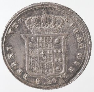 reverse: Napoli. Ferdinando II. 1830-1859. Tari  1848. Ag. 