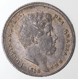 obverse: Napoli. Ferdinando II. 1830-1859. Tari  1858. Ag.