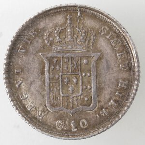 reverse: Napoli. Ferdinando II. 1830-1859. Carlino 1846. Ag. 