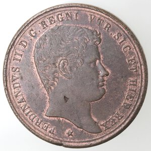 obverse: Napoli. Ferdinando II. 1830-1859. 10 Tornesi 1835. Ae. 