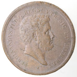 obverse: Napoli. Ferdinando II. 1830-1859. 10 Tornesi 1844. Ae. 