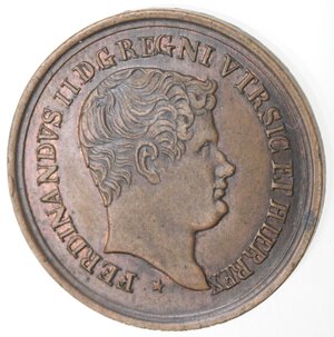 obverse: Napoli. Ferdinando II. 1830-1859. 2 Tornesi 1832. Ae. 