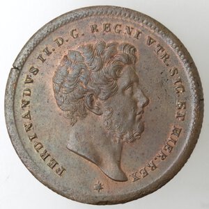 obverse: Napoli. Ferdinando II. 1830-1859. 2 Tornesi 1848. Ae. 