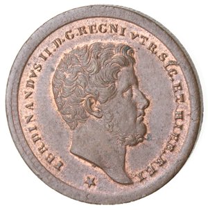 obverse: Napoli. Ferdinando II. 1830-1859. 2 Tornesi 1859. Ae. 