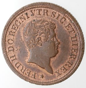obverse: Napoli. Ferdinando II. 1830-1859. 1,5 Tornesi 1840. Ae. 
