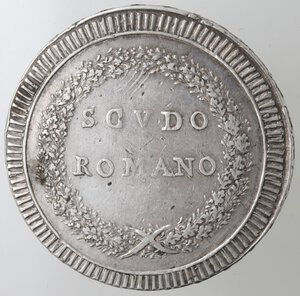 reverse: Roma. Prima Repubblica Romana. 1798-1799. Scudo Romano. Ag. 