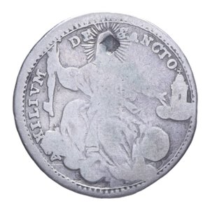 reverse: ROMA PIO VI (1775-1799) DOPPIO GIULIO 1792 AG. 4,91 GR. MB-BB