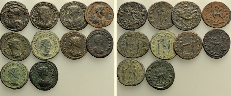 obverse: Lotto di 10 Antoniniani