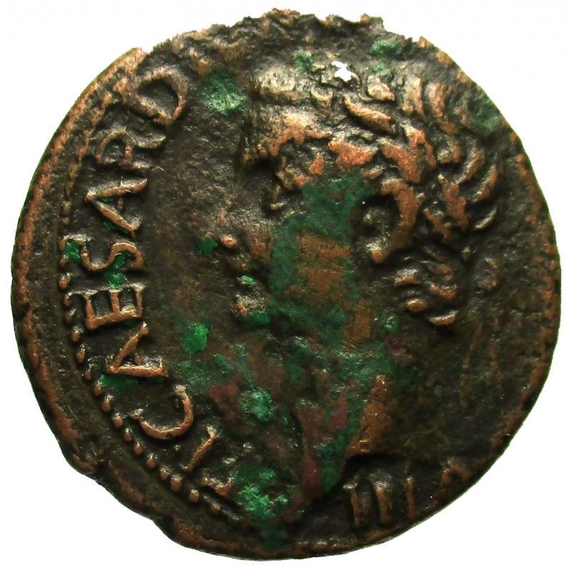 obverse: Impero Romano. Tiberio 14-37 d.C. 