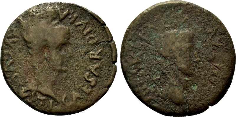 obverse: Impero Romano. Tiberio 14-37 d.C.