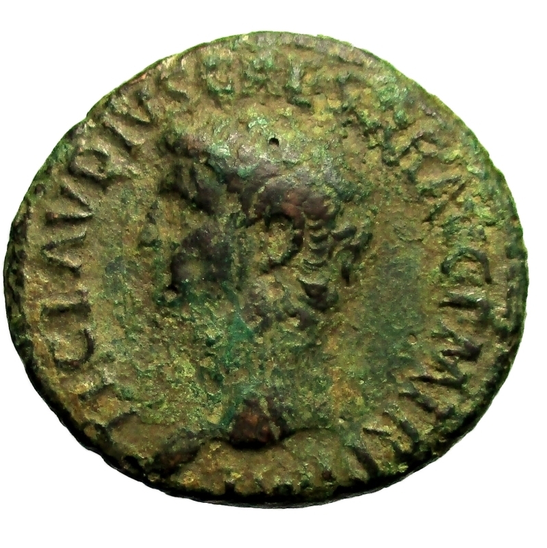 obverse: Impero Romano Claudio 41-54 d.C. Asse.