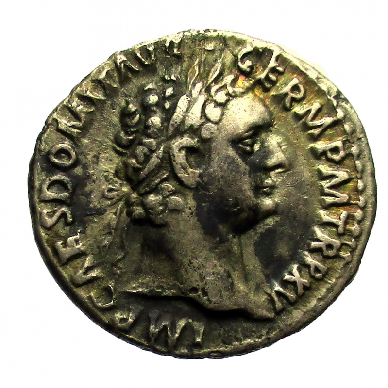 obverse: Impero Romano Domiziano 81-96 d.C. Denario 