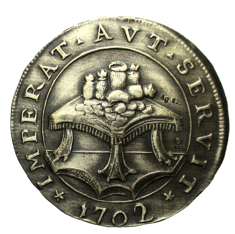 reverse: Clemente XI (1700-1721) Testone 