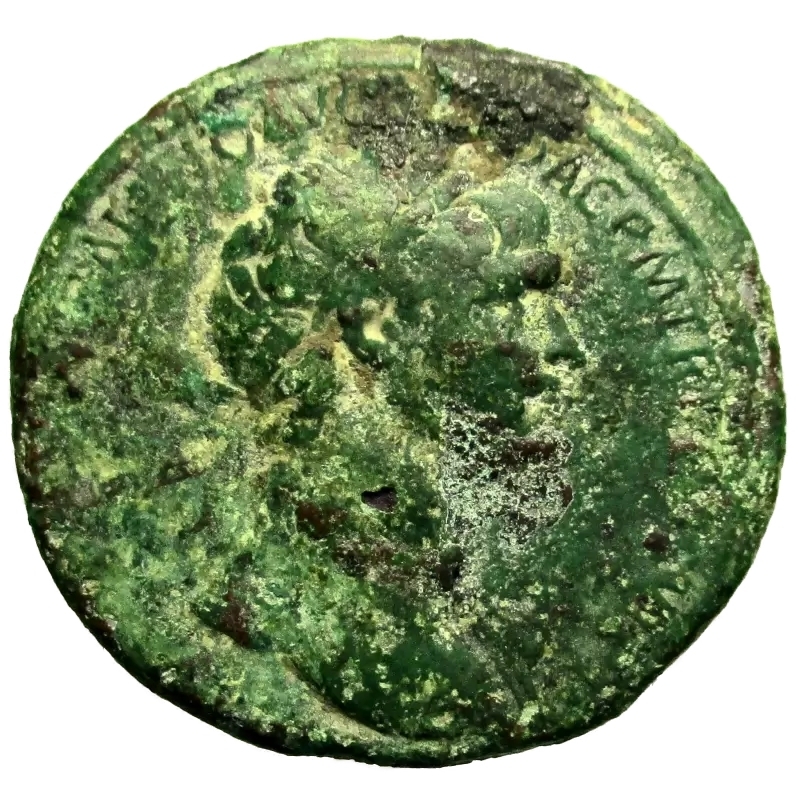 obverse: Impero Romano. Traiano 98-117 d.C.