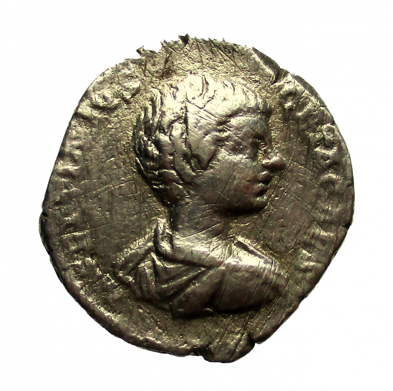 obverse: Impero Romano. Geta 209-211 d.C. Denario