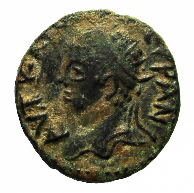 obverse: Impero Romano. Eliogabalo. Edessa in Mesopotamia.