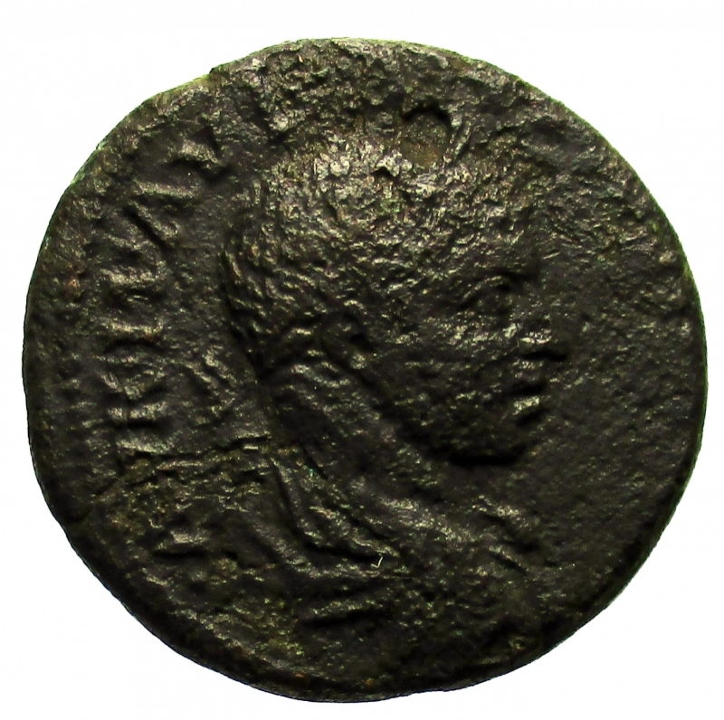 obverse: Impero Romano Eliogabalo. 218-222 d.C.