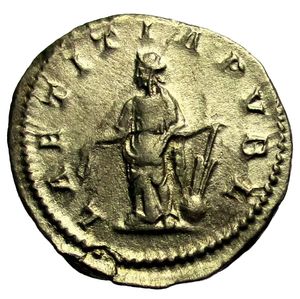 reverse:  Impero Romano Eliogabalo. 218-222 d.C. Antoniniano. 