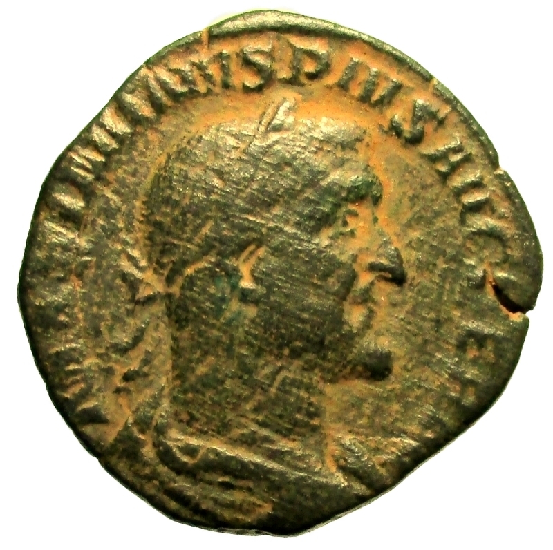 obverse: Impero Romano. Massimino I. 235-238 d.C. 