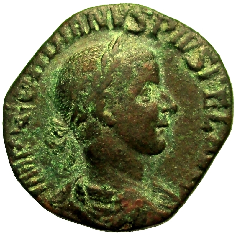 obverse: Impero Romano. Gordiano III. 238-244 d.C.