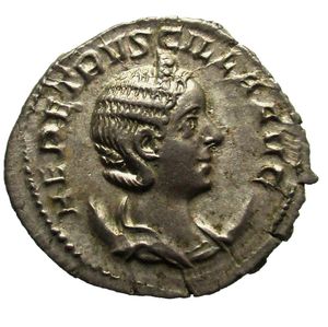 obverse: Impero Romano Etruscilla 249-251 d.C.