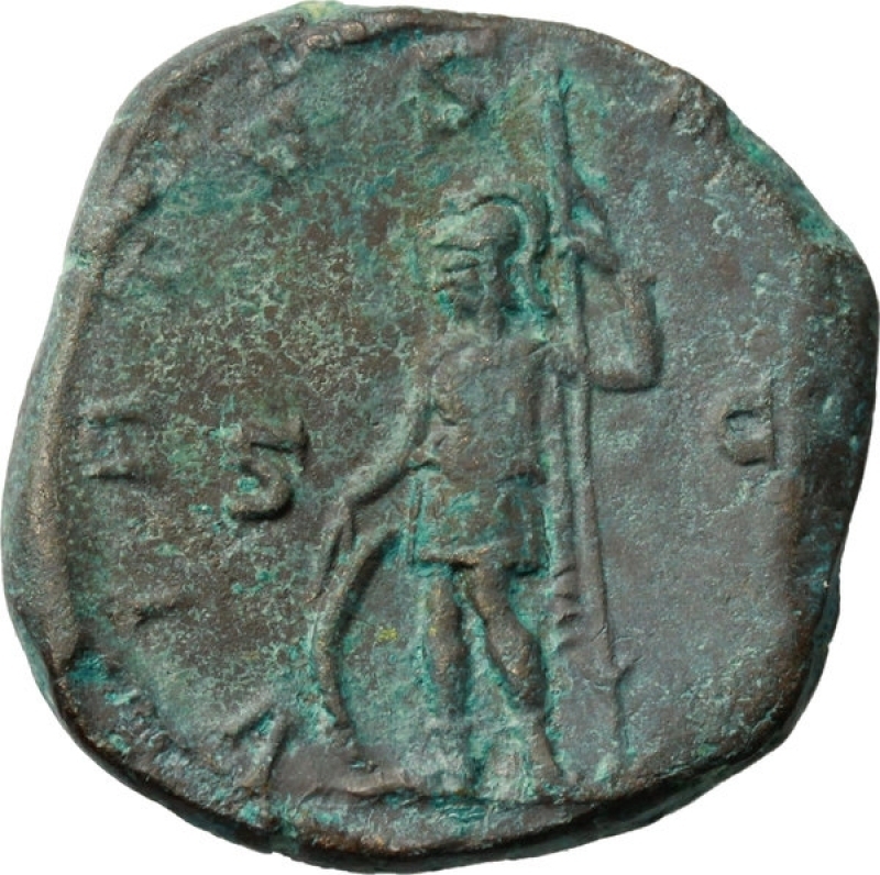 reverse: Impero Romano. Treboniano Gallo. 251-253 d.C.