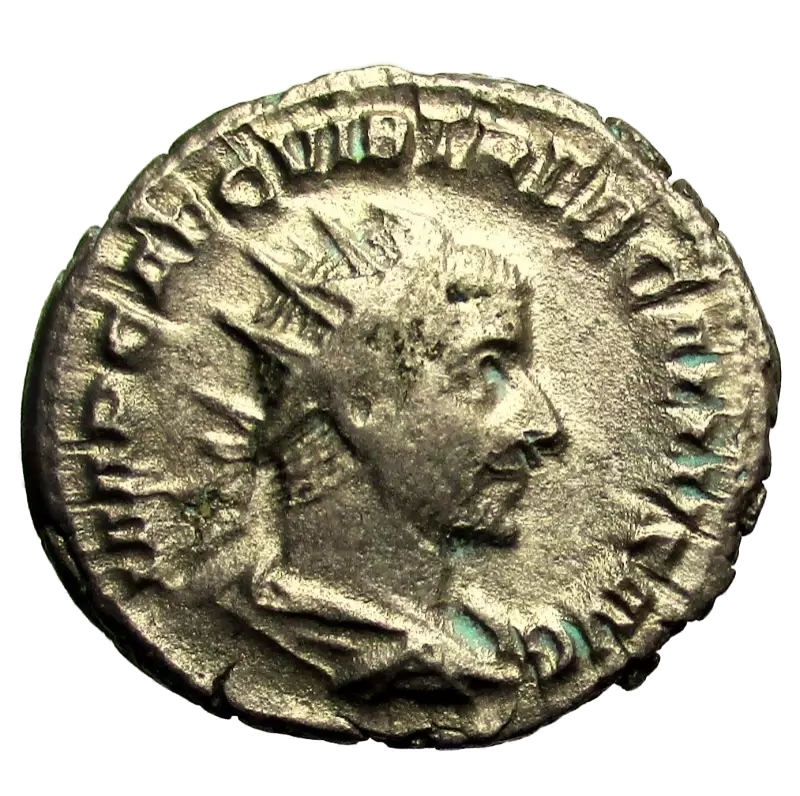 obverse: Impero Romano. Treboniano Gallo. 251-253 d.C.